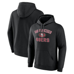 San Francisco 49ers Victory Arch Team Fitted Pullover Hoodie Black