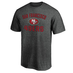 San Francisco 49ers Victory Arch T-Shirt Heather Charcoal