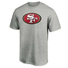 San Francisco 49ers Primary Logo T-Shirt Heather Gray