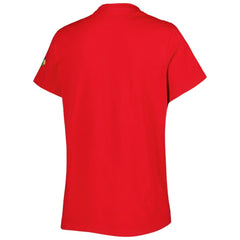 NHL Chicago Blackhawks adidas Women's Reverse Retro Fresh T-Shirt - Red