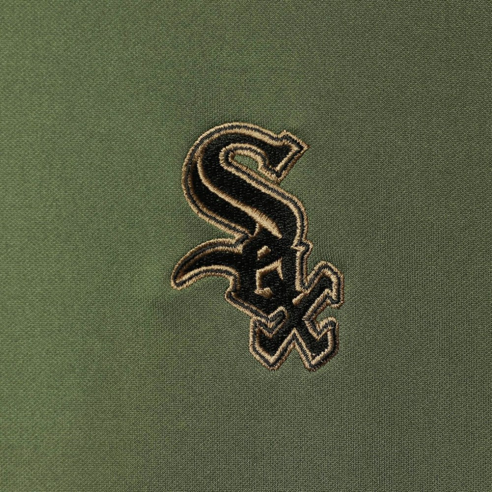 Chicago White Sox Levelwear Delta Pursue Quarter-Zip Jacket - Olive Jackets