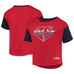 Boston Red Sox Girls Youth Bleachers T-Shirt - Red T-shirts