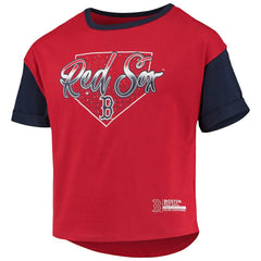 Boston Red Sox Girls Youth Bleachers T-Shirt - Red T-shirts