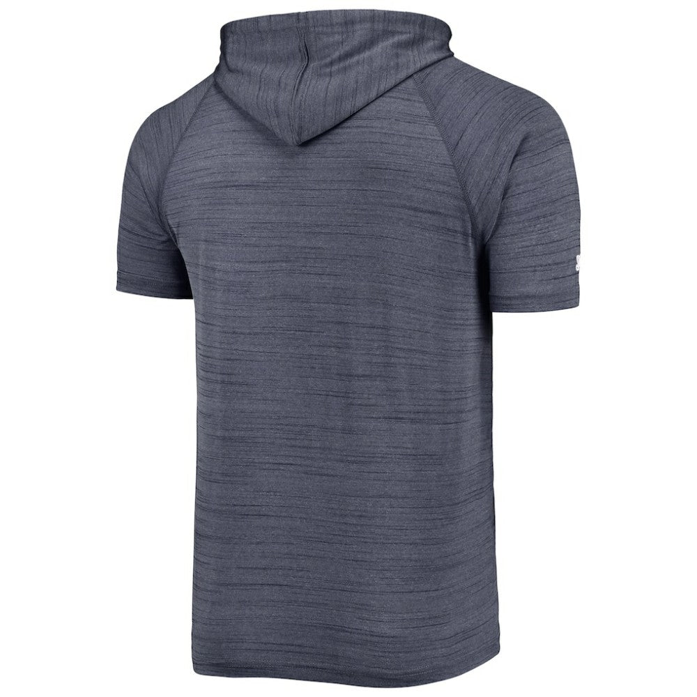 Boston Red Sox Stitches Space-Dye Raglan Hoodie T-Shirt - Navy Hoodies
