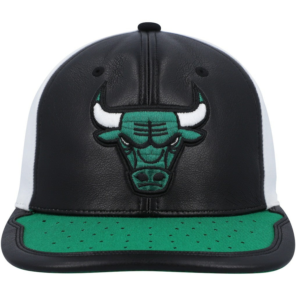Chicago Bulls Day One Snapback Hat White/Green