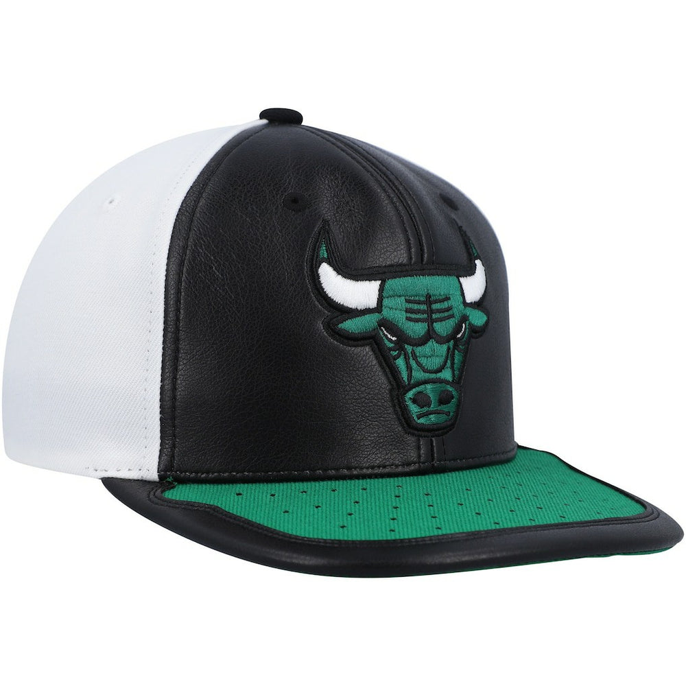 Chicago Bulls Day One Snapback Hat White/Green