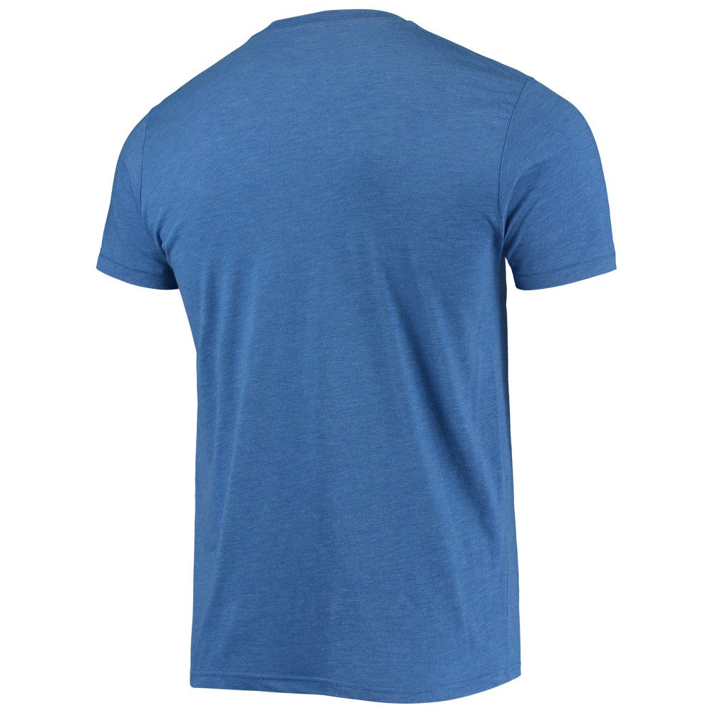 Milwaukee Brewers Homage Hand-Drawn Logo Tri-Blend T-Shirt - Royal T-shirts