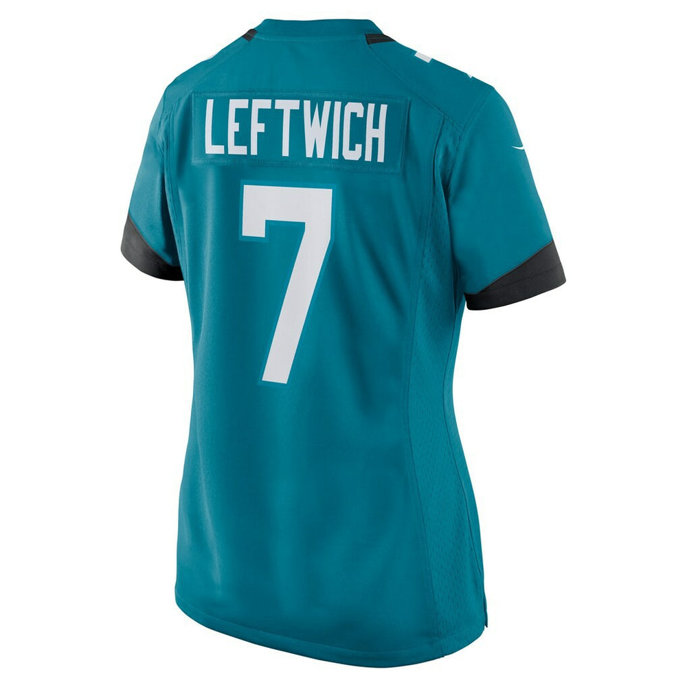 Byron Leftwich Jacksonville Jaguars Women's Retired Player Game Jersey Teal