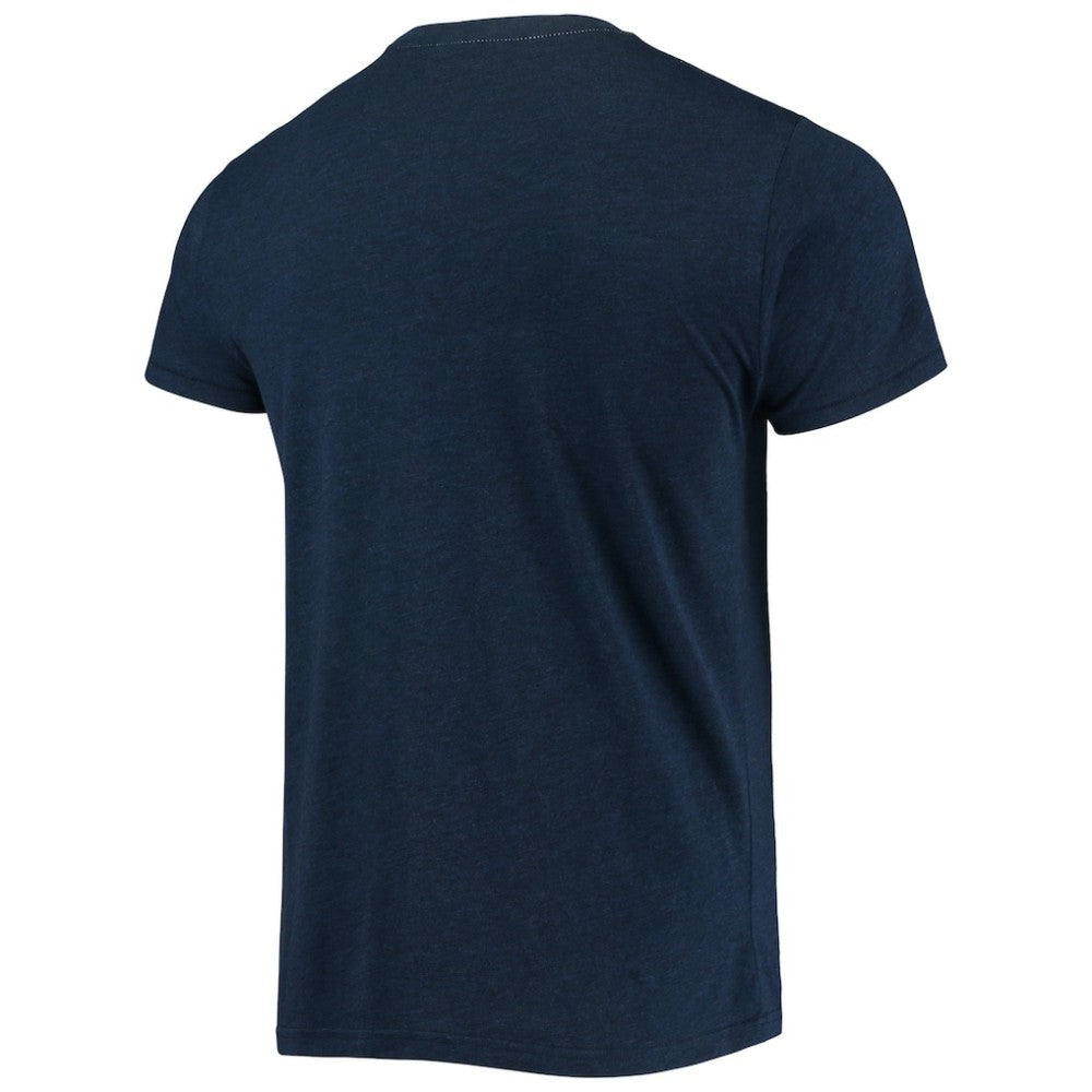 Detroit Tigers Homage Hyper Local Tri-Blend T-Shirt - Navy T-shirts