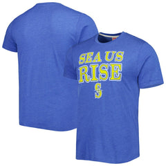 Seattle Mariners Homage Hyper Local Tri-Blend T-Shirt - Royal T-shirts