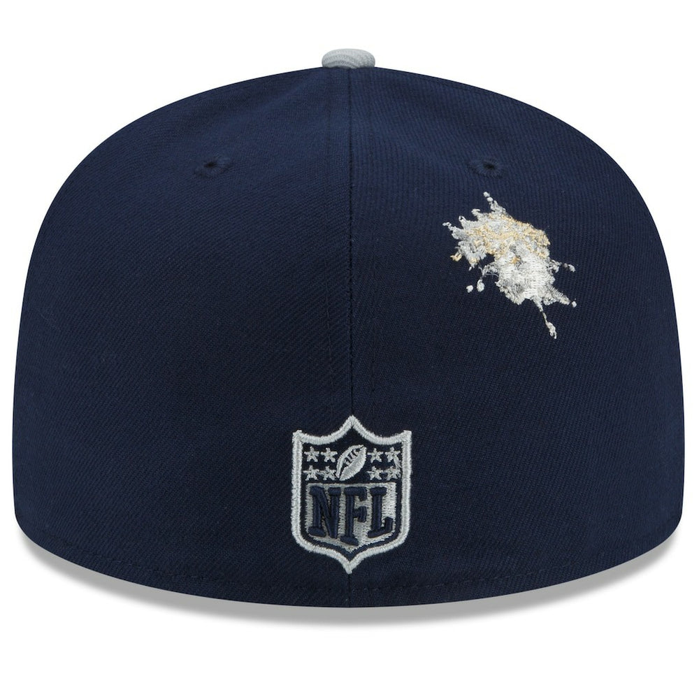 Dallas Cowboys New Era NFL x Staple Collection 59FIFTY Fitted Hat Navy/Gray