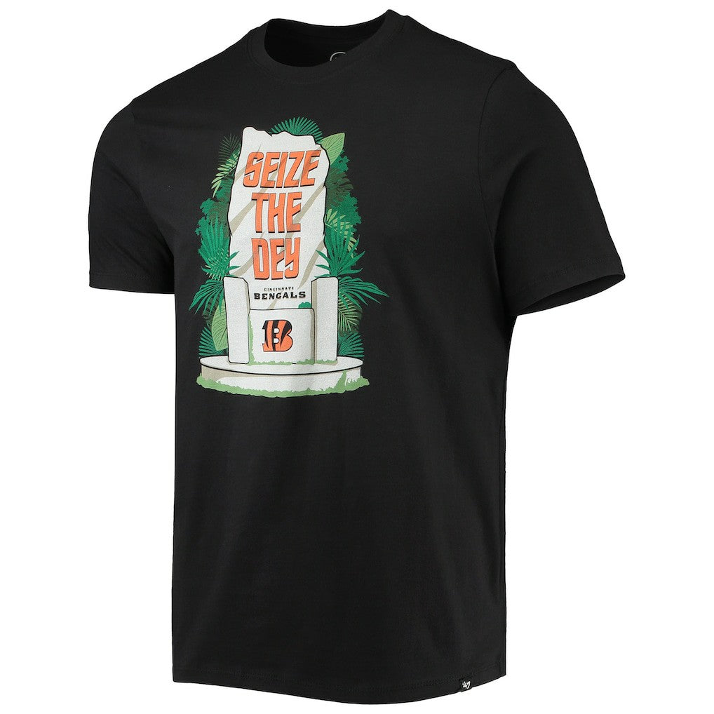 Cincinnati Bengals '47 Logo Super Rival T-Shirt Black