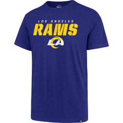 Los Angeles Rams '47 Logo Traction Super Rival T-Shirt Royal