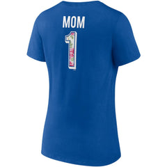 NHL St. Louis Blues Fanatics Women's Team Mother's Day V-Neck T-Shirt - Blue