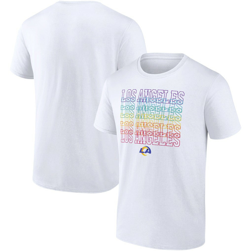 Los Angeles Rams City Pride Team T-Shirt White