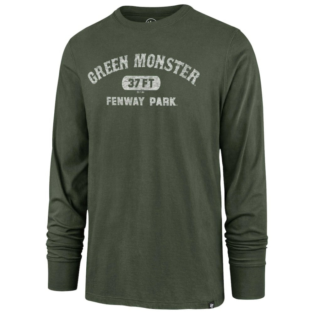 Boston Red Sox '47 Distressed Green Monster Long Sleeve T-Shirt - Green T-shirts