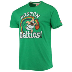 Boston Celtics Homage NBA x Spongebob Collab Tri-Blend T-Shirt Kelly Green