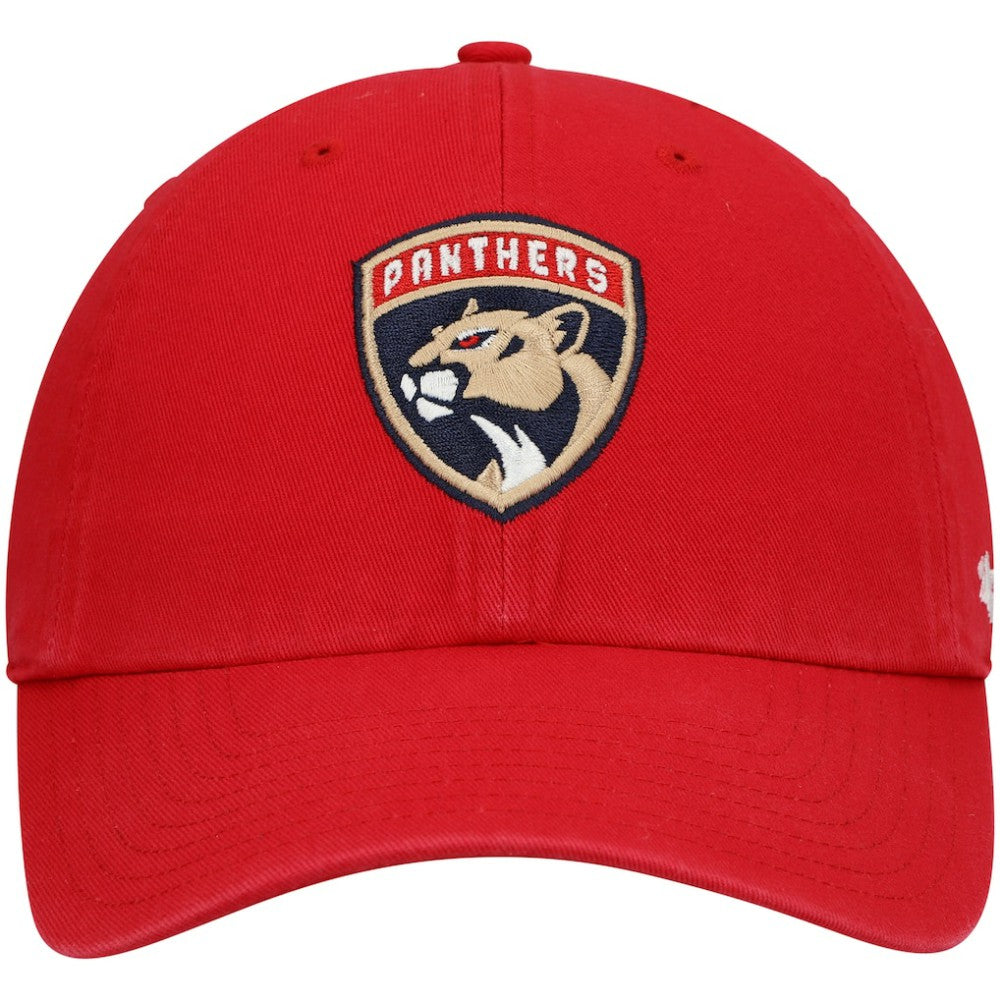 NHL Florida Panthers '47 Logo Clean Up Adjustable Hat - Red