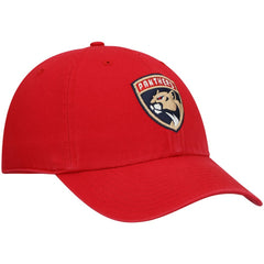 NHL Florida Panthers '47 Logo Clean Up Adjustable Hat - Red