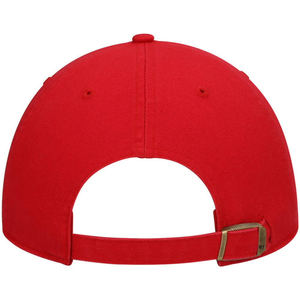 NHL Florida Panthers '47 Logo Clean Up Adjustable Hat - Red