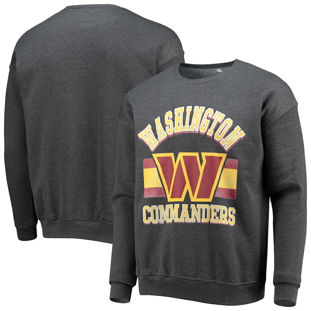 Washington Commanders NFL x Darius Rucker Collection Sponge Fleece Pullover Sweatshirt Charcoal