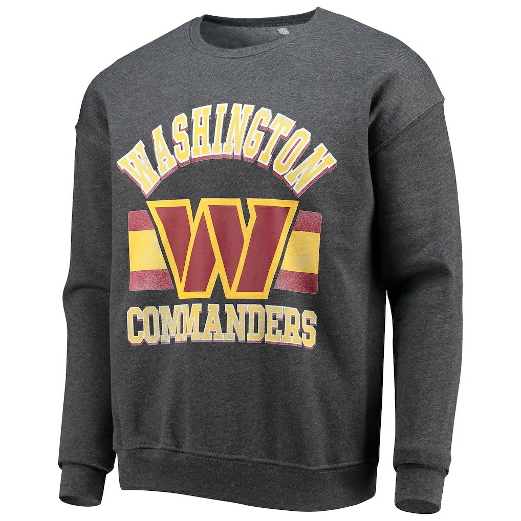 Washington Commanders NFL x Darius Rucker Collection Sponge Fleece Pullover Sweatshirt Charcoal