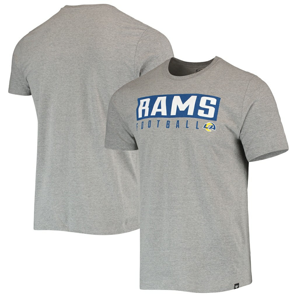 Los Angeles Rams '47 Major Super Rival T-Shirt Gray