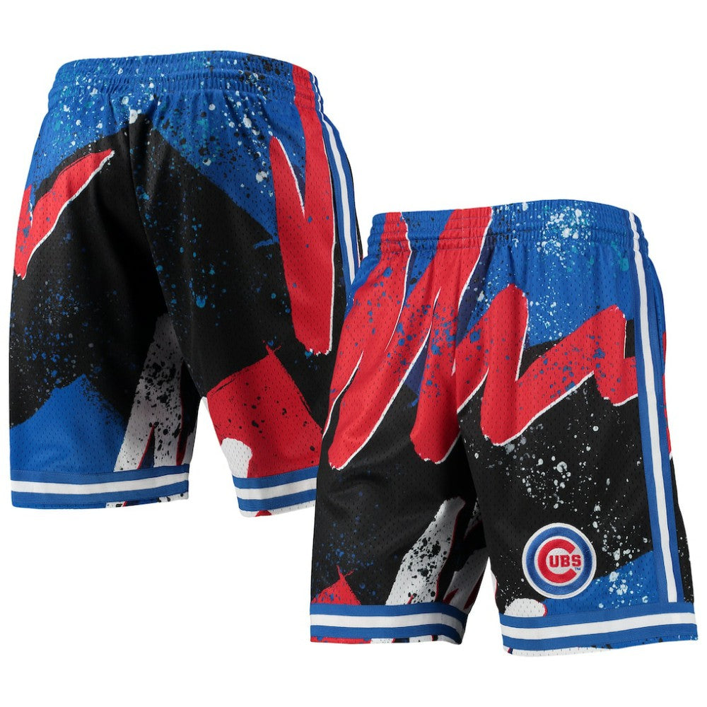 Chicago Cubs Mitchell & Ness Hyper Hoops Shorts - Royal Shorts