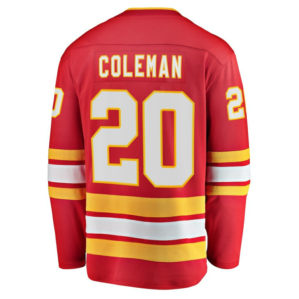 NHL Blake Coleman Calgary Flames Fanatics Home Breakaway Player Jersey - Red