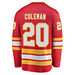 NHL Blake Coleman Calgary Flames Fanatics Home Breakaway Player Jersey - Red