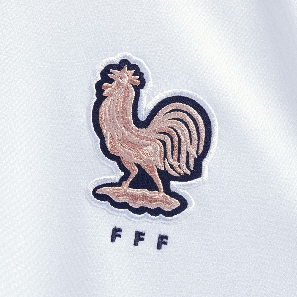 France Women's National Team Youth 2022/23 Away Replica Blank Jersey White