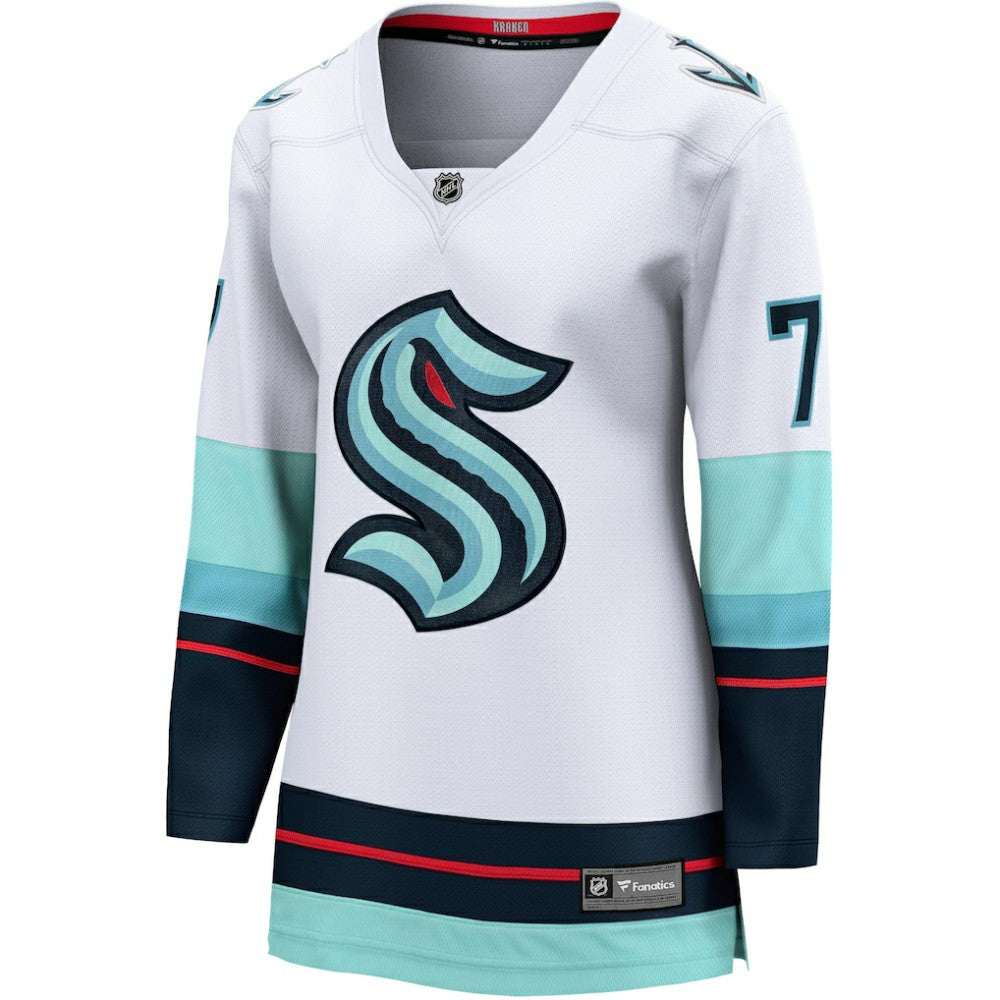 NHL Jordan Eberle Seattle Kraken Fanatics Women's Away Breakaway Jersey - White