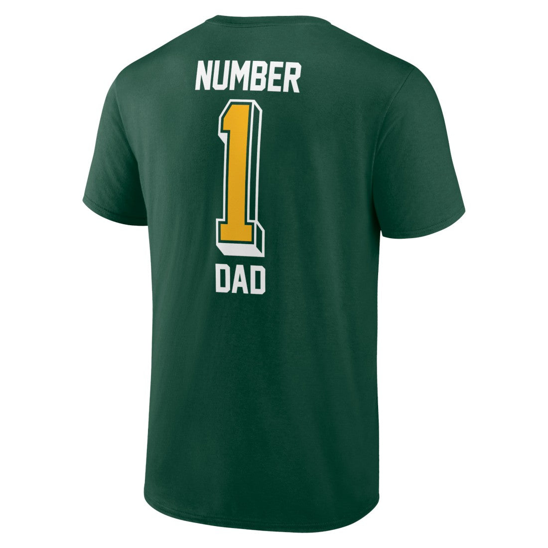 Green Bay Packers Number One Dad T-Shirt Green