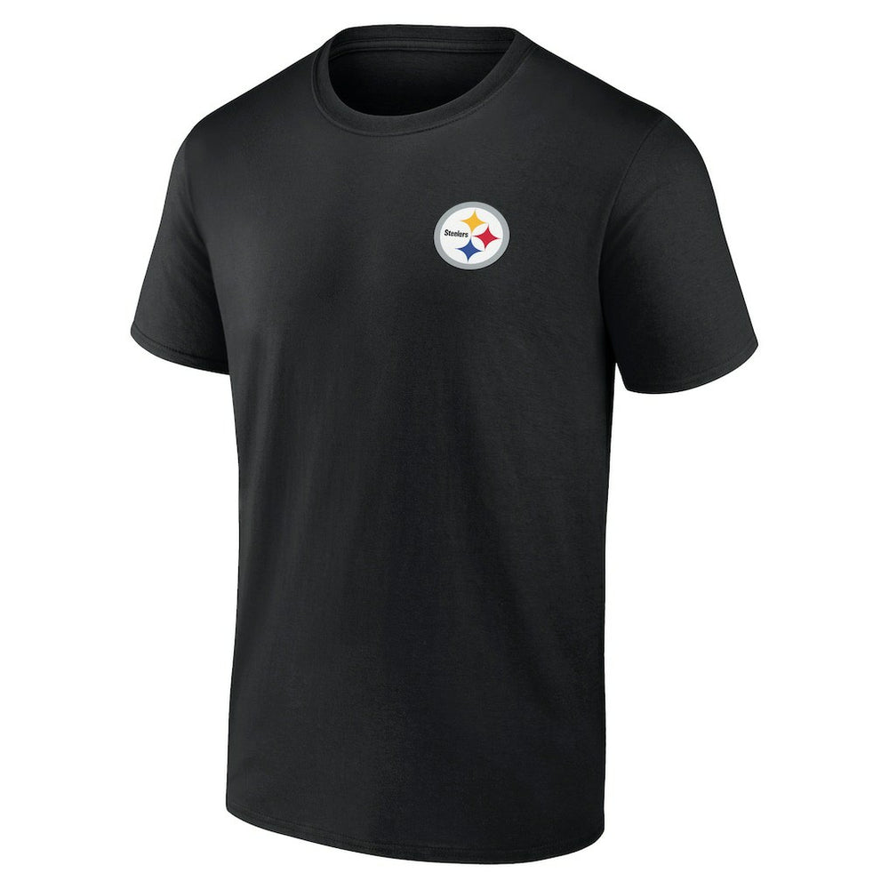 Pittsburgh Steelers Number One Dad T-Shirt Black