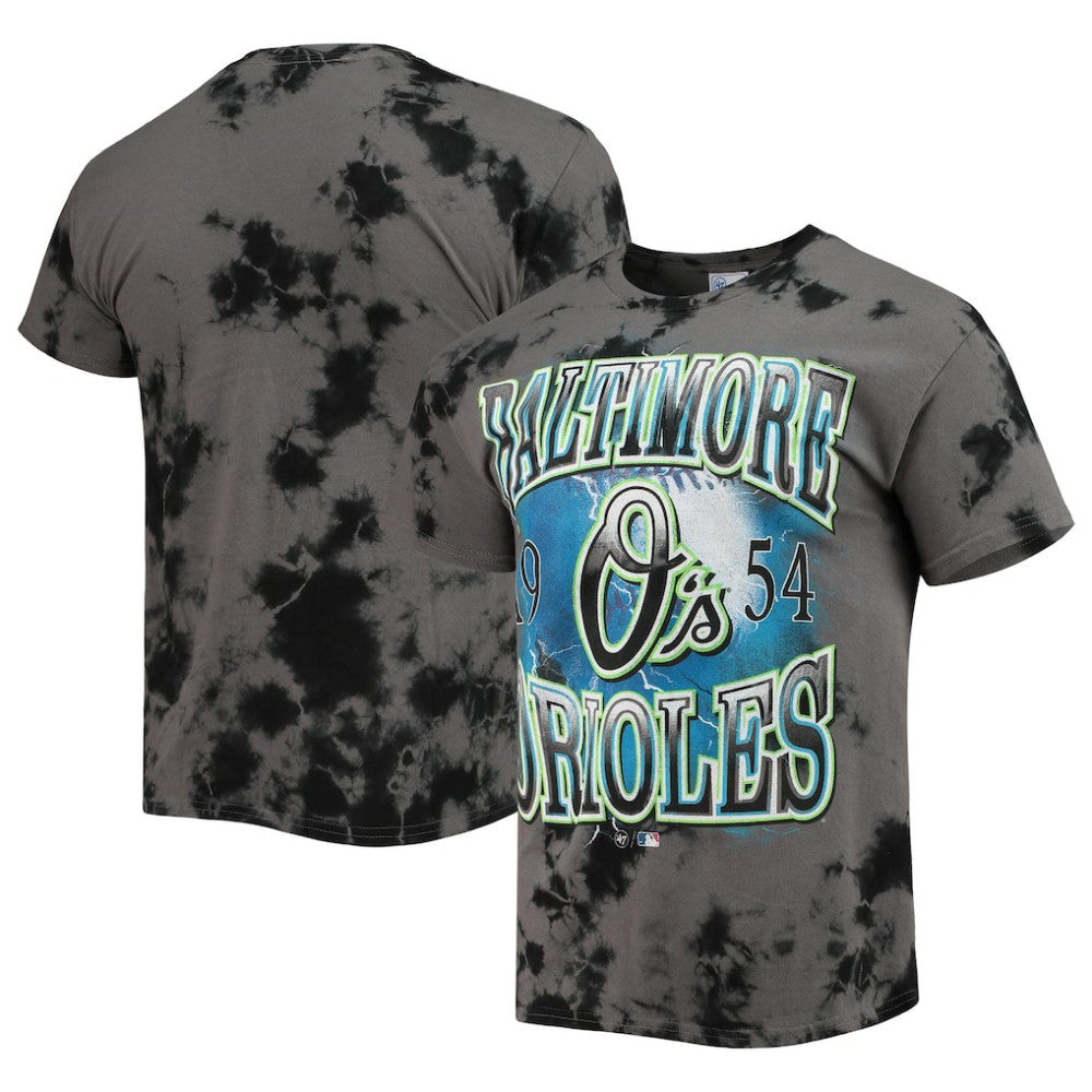 Baltimore Orioles '47 Wonder Boy Vintage Tubular T-Shirt - Charcoal T-shirts