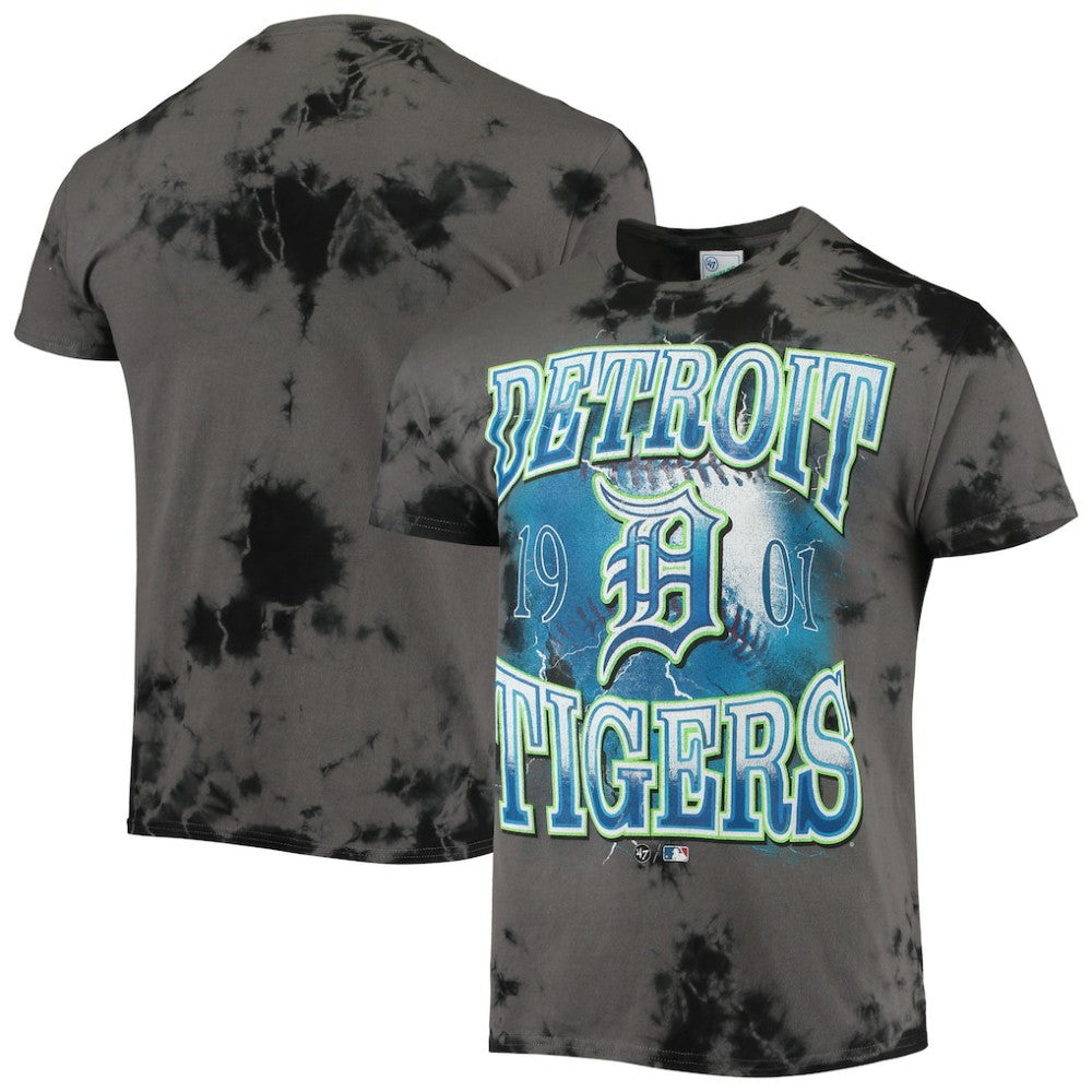 Detroit Tigers '47 Wonder Boy Vintage Tubular T-Shirt - Charcoal T-shirts