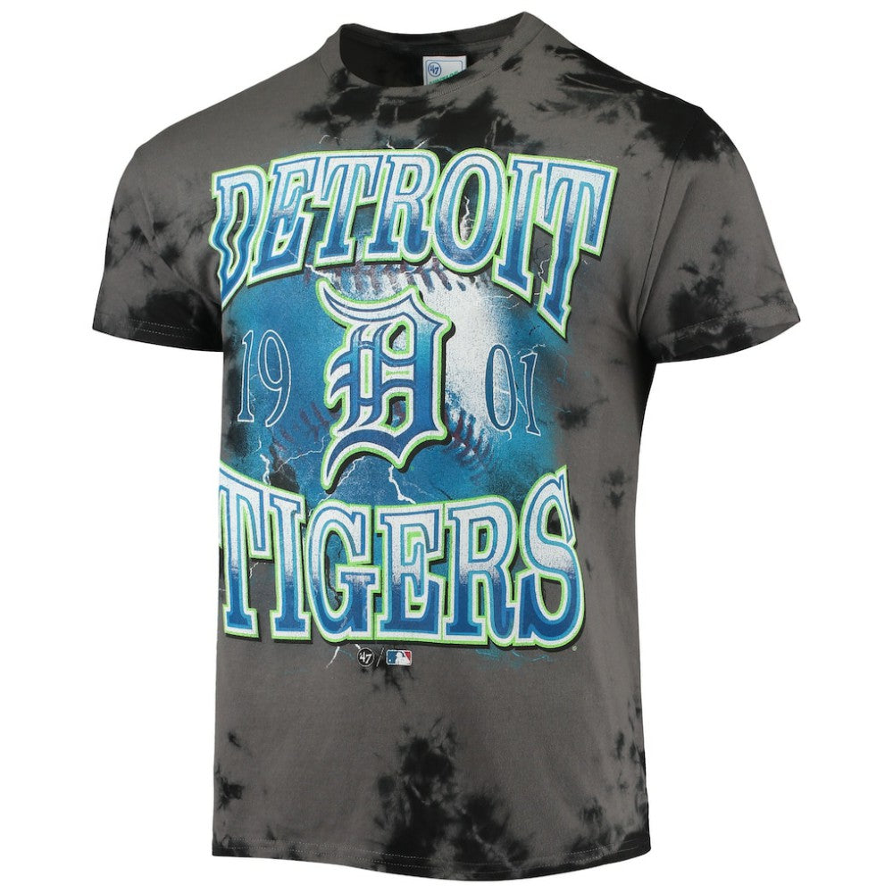 Detroit Tigers '47 Wonder Boy Vintage Tubular T-Shirt - Charcoal T-shirts