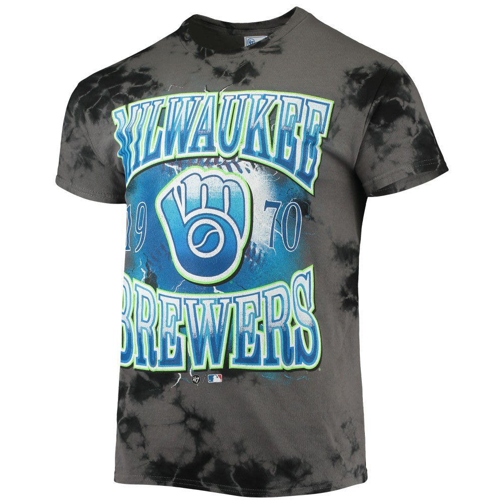 Milwaukee Brewers '47 Wonder Boy Vintage Tubular T-Shirt - Charcoal T-shirts