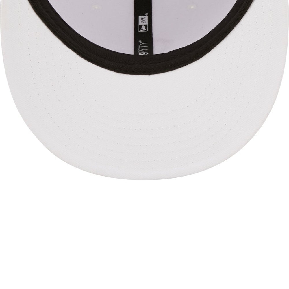 Colorado Rockies New Era White on White 59FIFTY Fitted Hat Hats