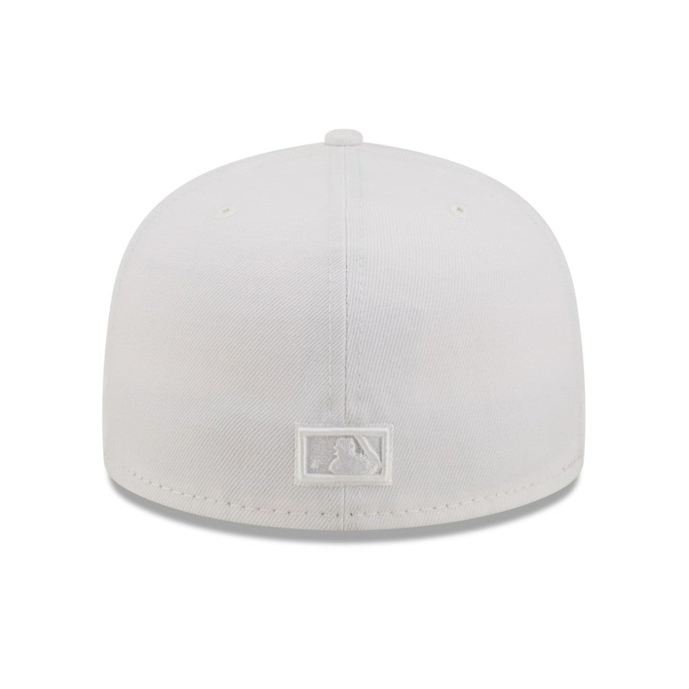 Houston Astros New Era White on White 59FIFTY Fitted Hat Hats