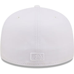 Pittsburgh Pirates New Era White on White 59FIFTY Fitted Hat Hats