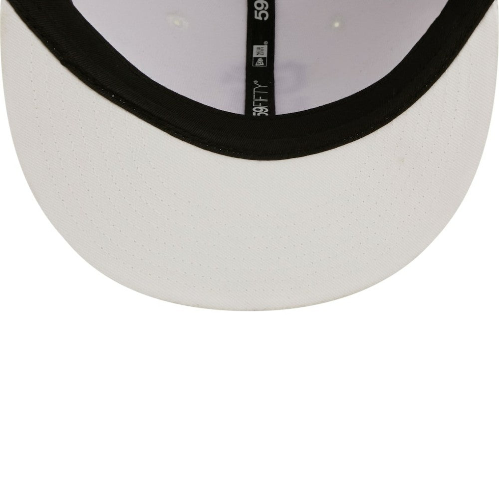 San Francisco Giants New Era White on White 59FIFTY Fitted Hat Hats