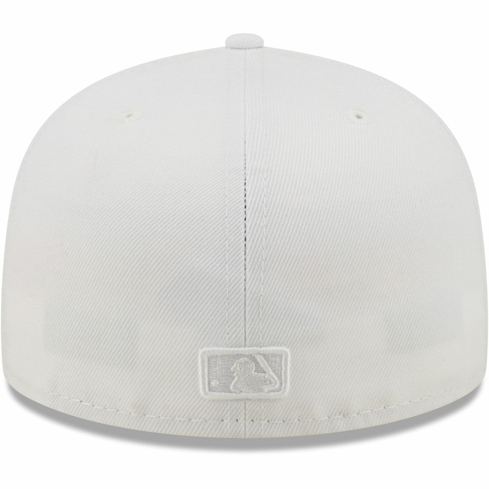 New York Yankees New Era White on White 59FIFTY Fitted Hat Hats