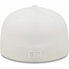 Cleveland Guardians New Era White on White 59FIFTY Fitted Hat Hats