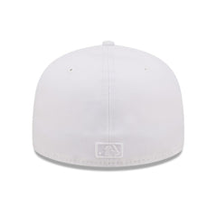 Tampa Bay Rays New Era White on White 59FIFTY Fitted Hat Hats