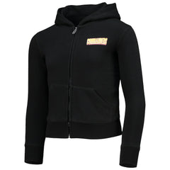 Washington Commanders New Era Girls Youth Full-Zip Hoodie Black