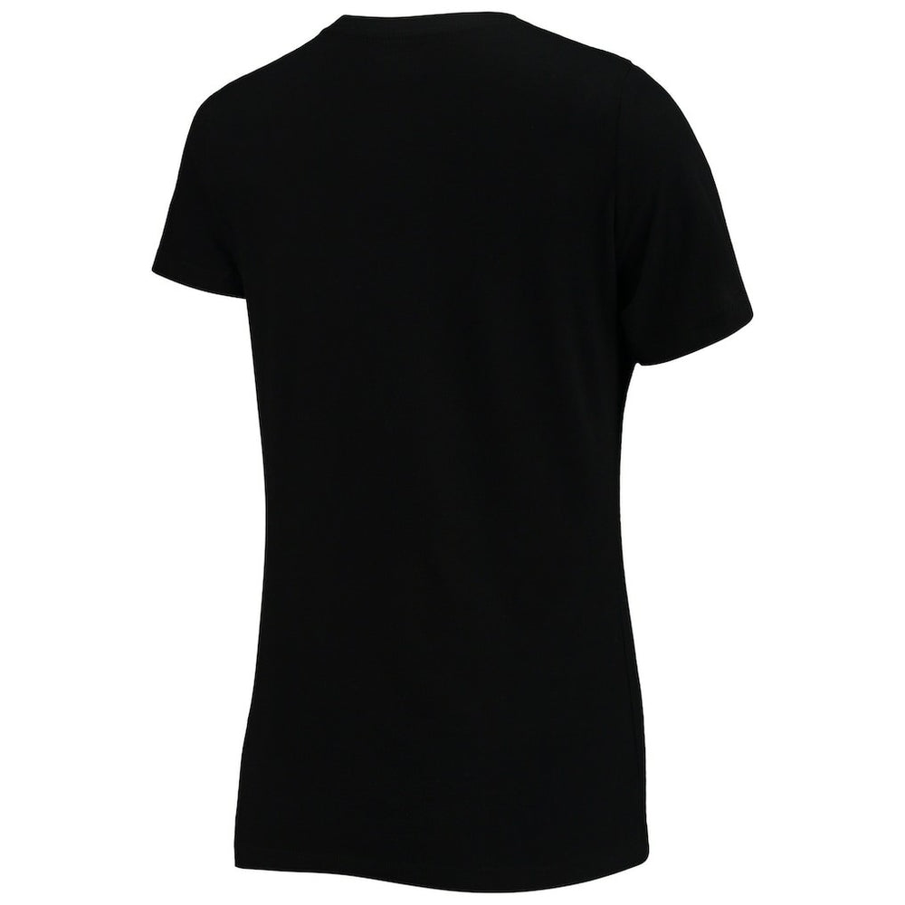 Washington Commanders New Era Women's V-Neck T-Shirt Black