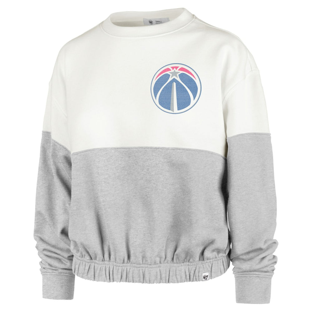 Washington Wizards '47 Women's City Edition Take Two Bonita Sweatshirt Cream