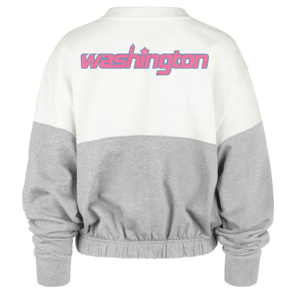 Washington Wizards '47 Women's City Edition Take Two Bonita Sweatshirt Cream