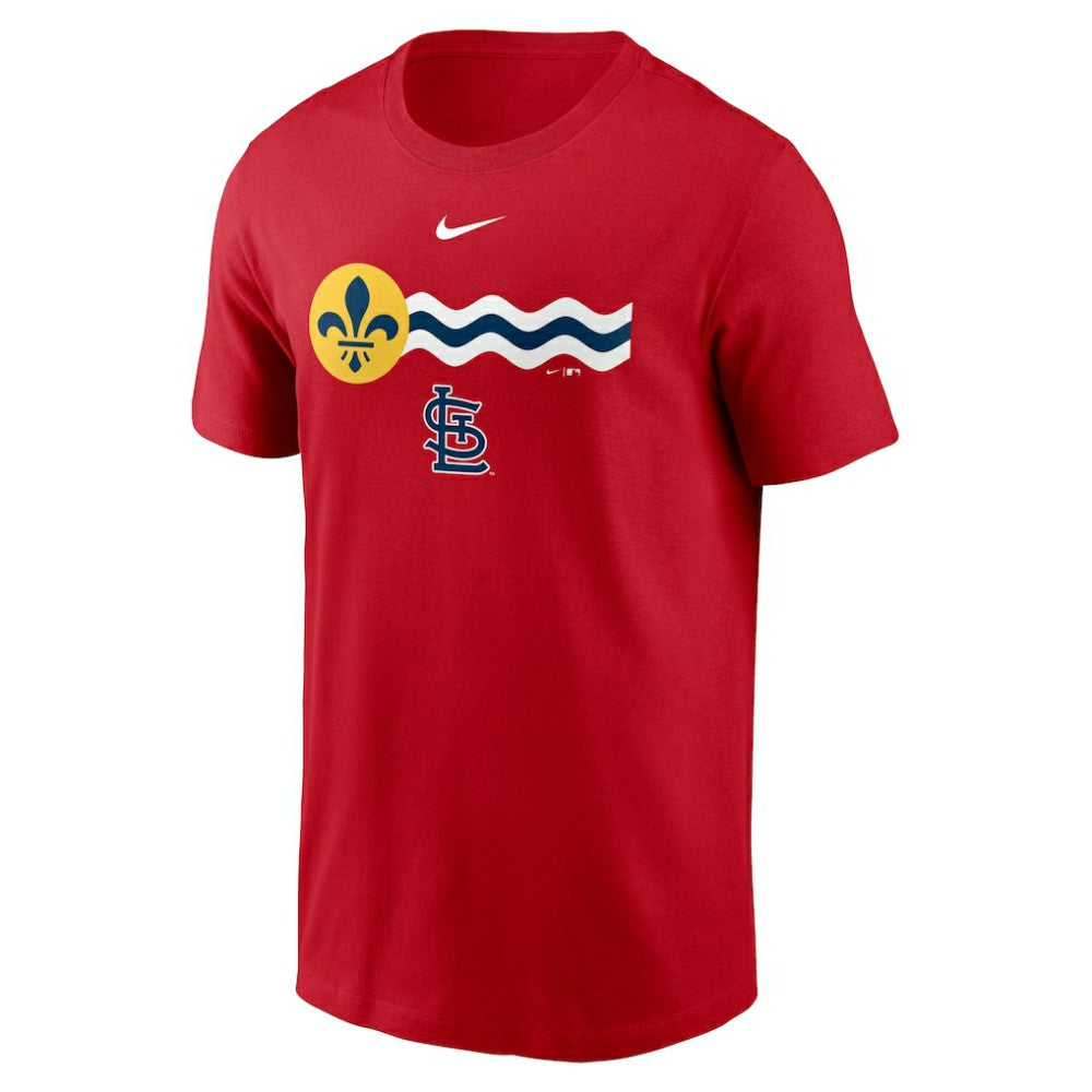 St. Louis Cardinals Nike Logo Local Team T-Shirt - Red T-shirts